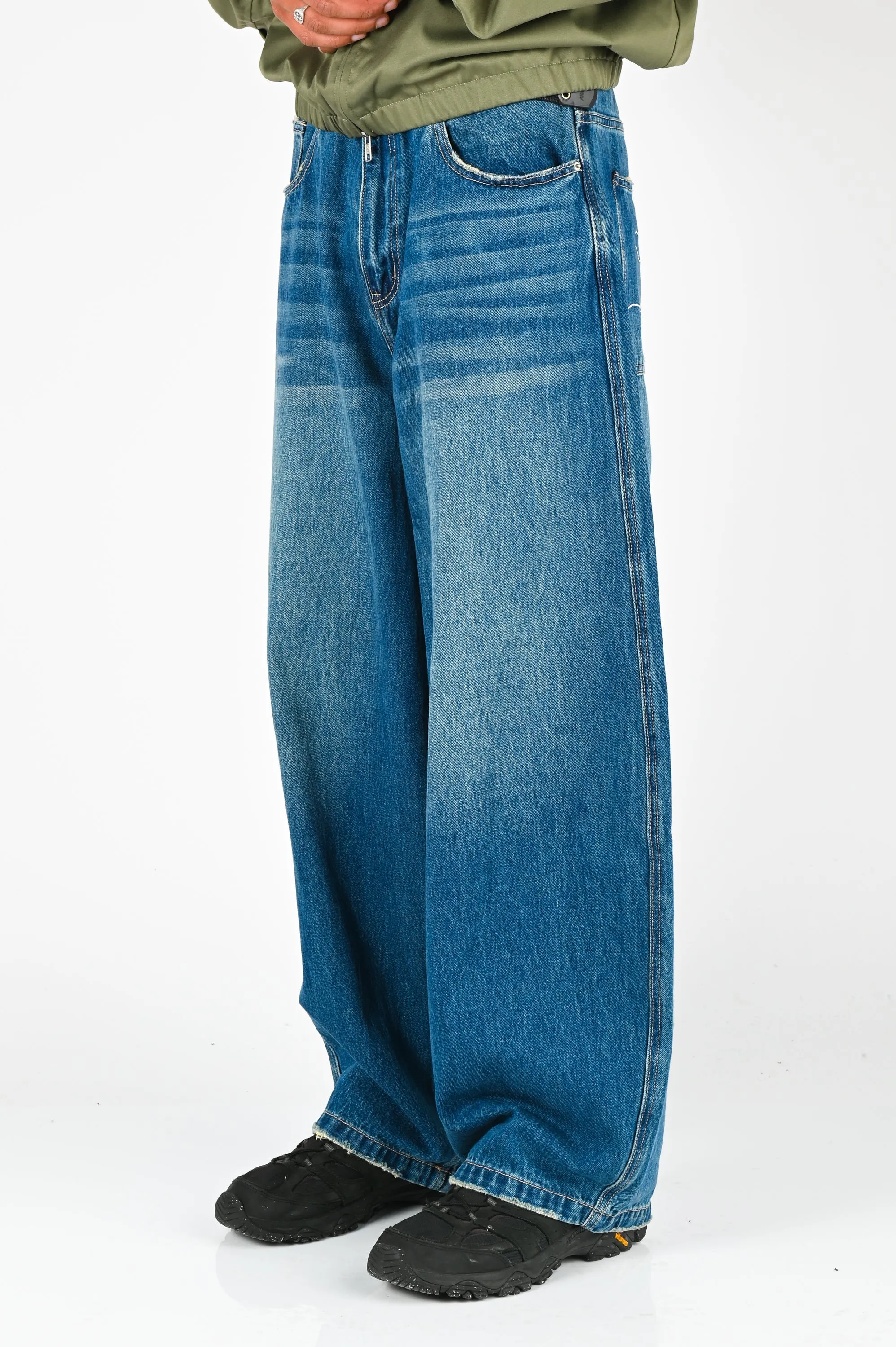 Checks 'Puddle' Jeans