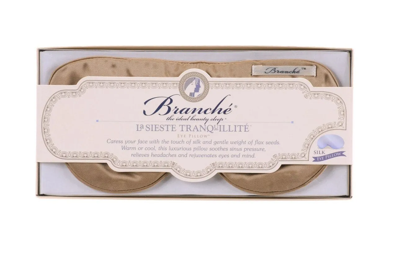 La Sieste Tranquillité Silk Eye Pillows by Branché