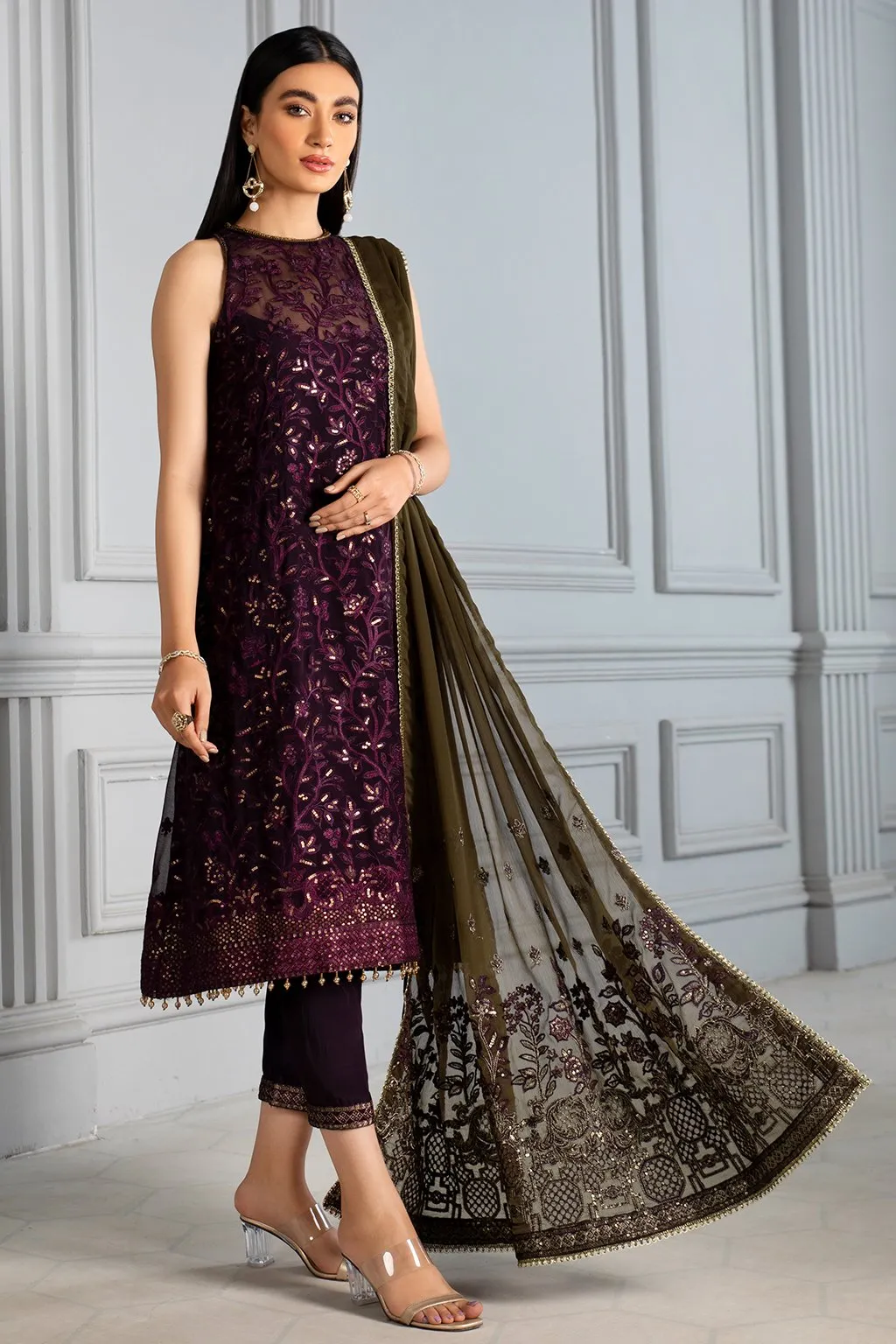 Zarif Misaal Festive Collection 2021 – Z-07 SAPPHIRE