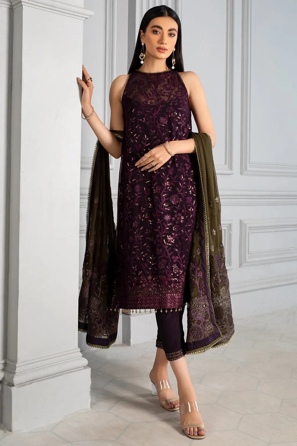 Zarif Misaal Festive Collection 2021 – Z-07 SAPPHIRE