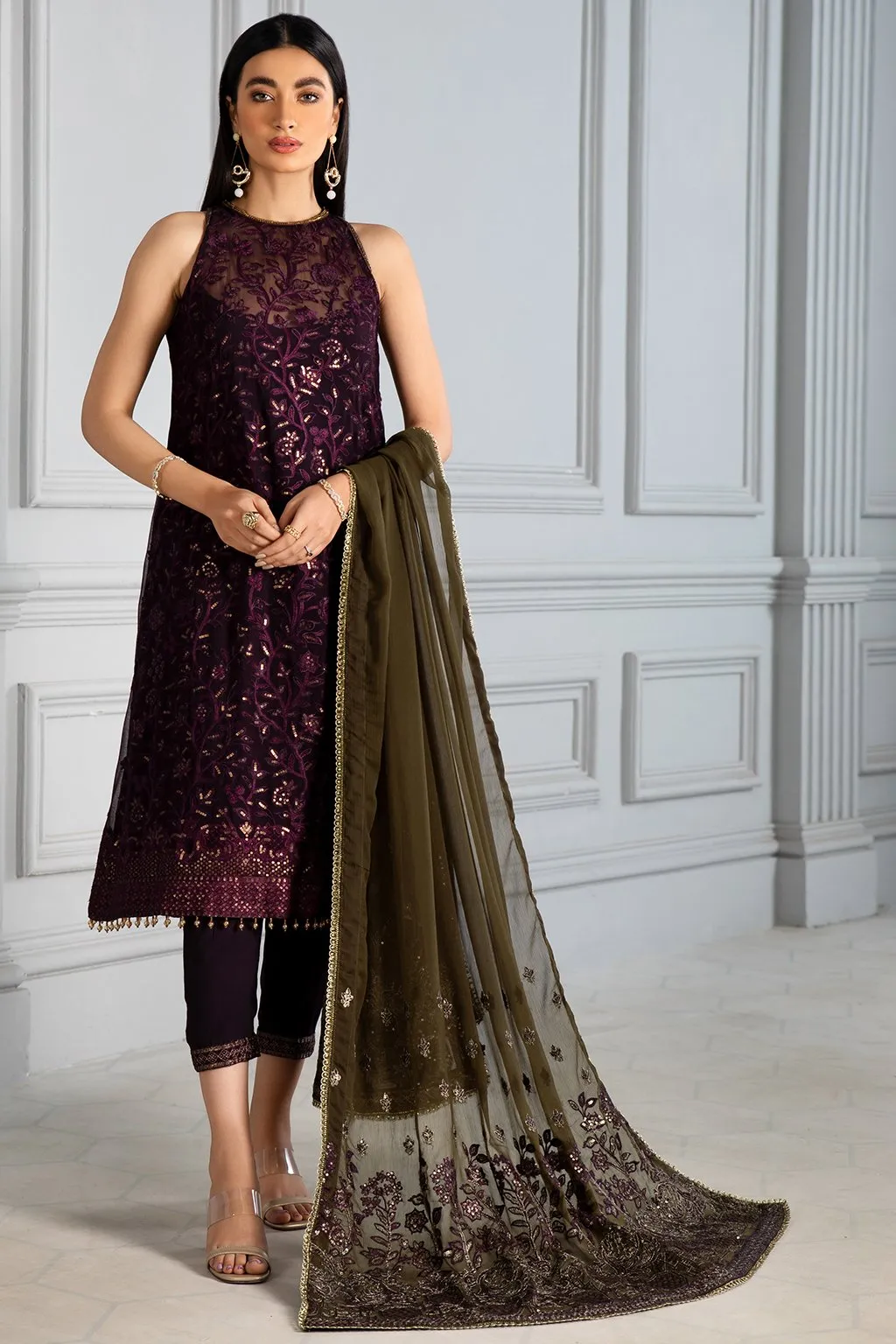 Zarif Misaal Festive Collection 2021 – Z-07 SAPPHIRE